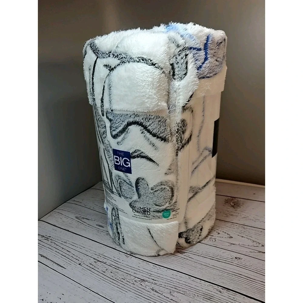 The Big One Disney Star‎ Wars Plush Throw 5'x6' Blanket Christmas Gift Soft